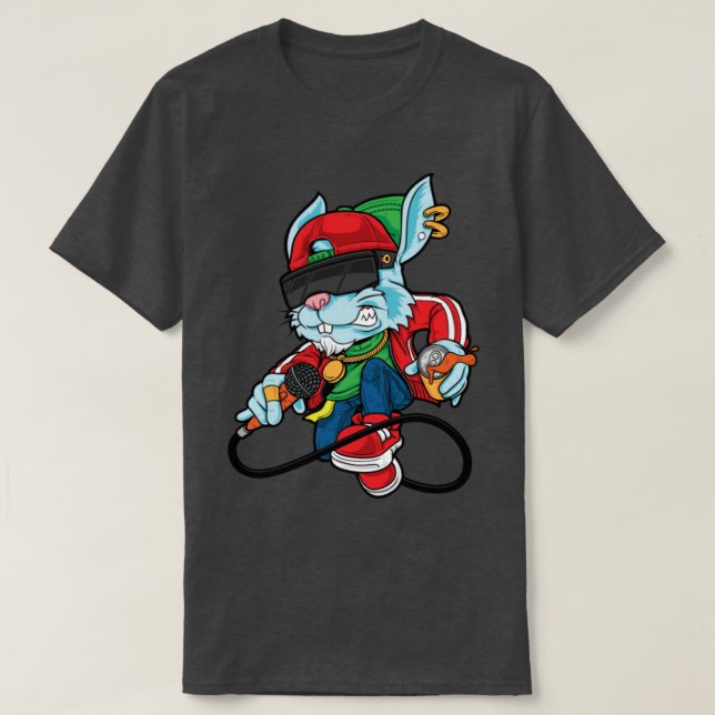 Camiseta hip hop (Diseño del anverso)