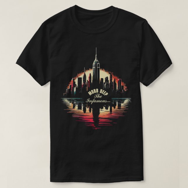 Camiseta Hip Hop 1 de Mobb Deep 90 (Diseño del anverso)