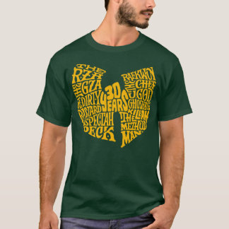 Camiseta Hip Hop 30 años WuTang