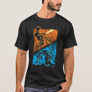 Camiseta Hip Hop 90 Calle gótica masculina de arriba abajo 