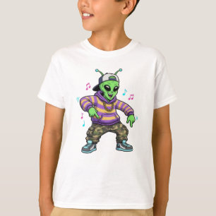 Camiseta Hip Hop Alien