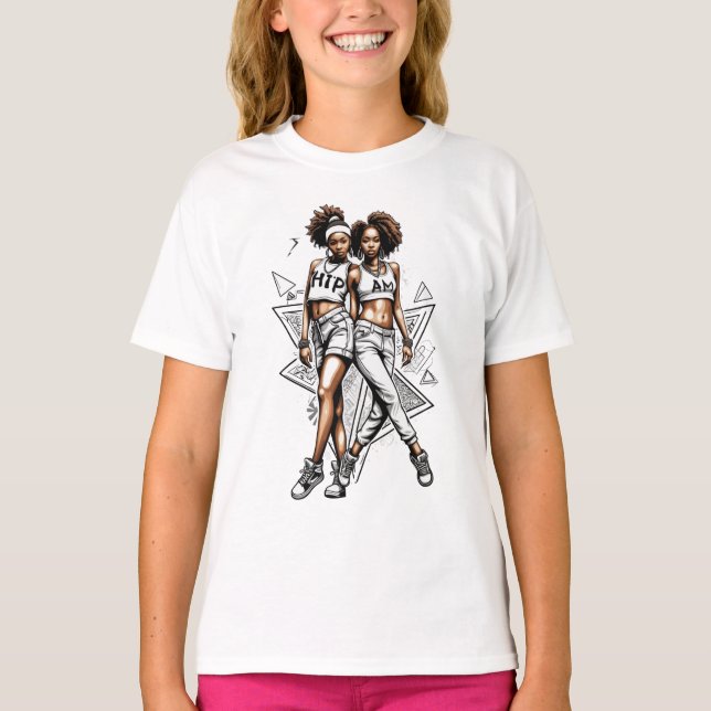 Camiseta HIP_HOP_AM T-Shirt (Anverso)