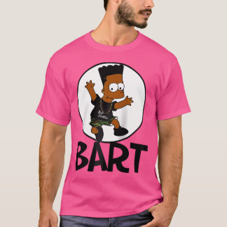 Camiseta Hip Hop Bart Baseball Tee