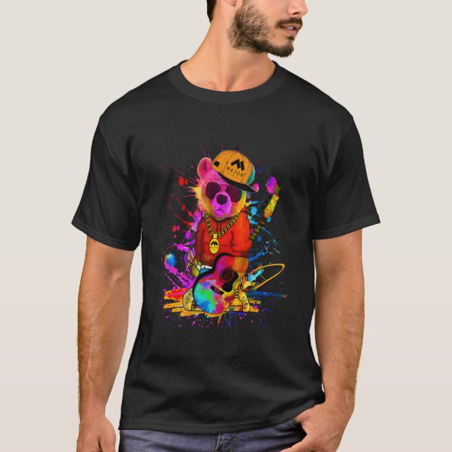 Camiseta Hip Hop Bear (Anverso)
