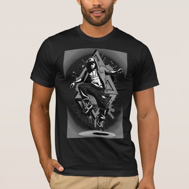 Camiseta Hip-Hop Beats (Anverso)