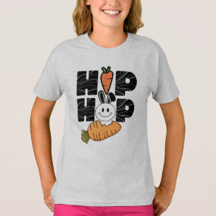 Camiseta Hip Hop Bunny, Familia de Pascua