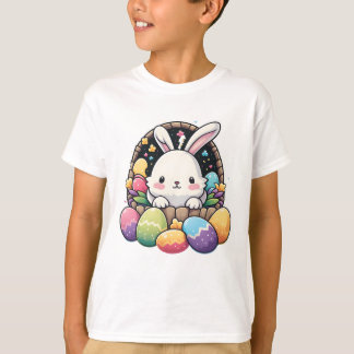 Camiseta Hip Hop Bunny Kids Shirt - Regalo Para La Familia
