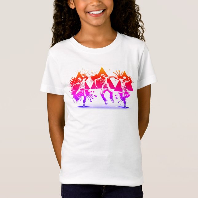Camiseta Hip-Hop BW (Anverso)