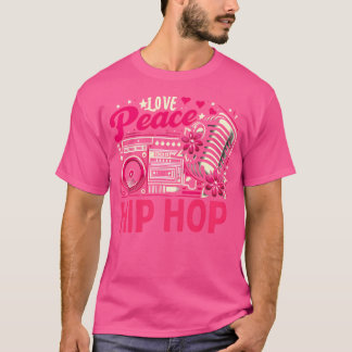 Camiseta Hip Hop Camisas Mujeres Chicas de breakdance Hipho
