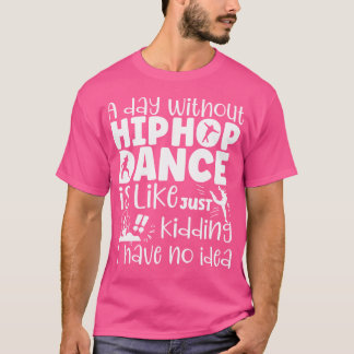 Camiseta Hip Hop Camisas Mujeres Chicas de breakdance Hipho
