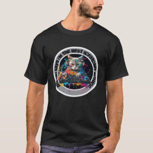Camiseta Hip Hop Cat Auriculares DJ Music Turn Table Guay C