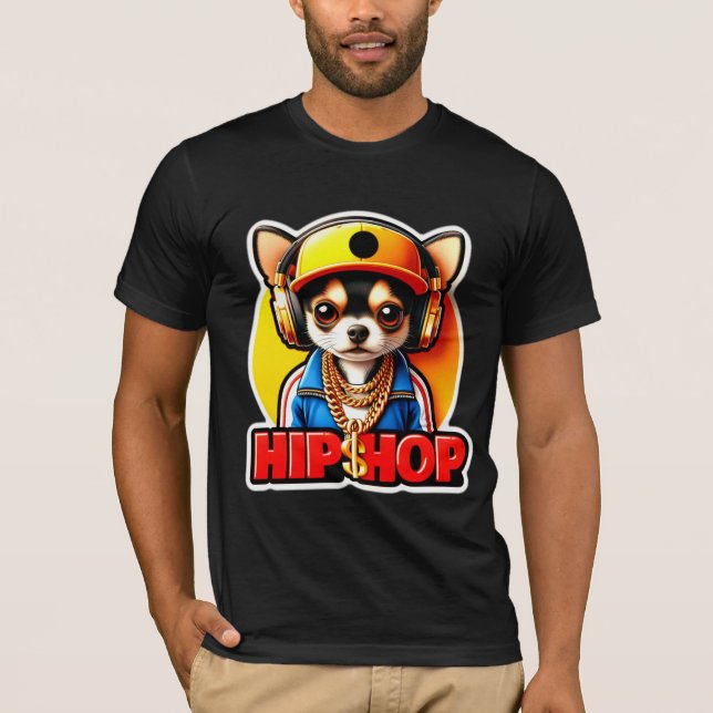 CAMISETA HIP HOP CHIHUAHUA (Anverso)