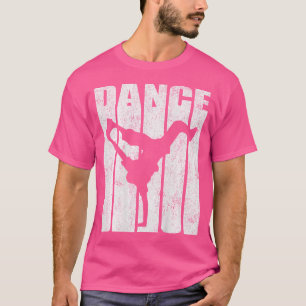 Camiseta Hip Hop Dance Shirt Breakdance Back Print Breakout