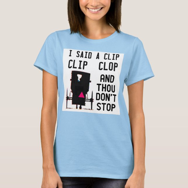 CAMISETA HIP HOP DE CLIP CLOP (Anverso)