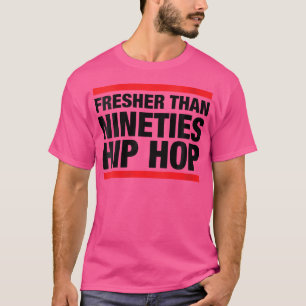 Camiseta Hip Hop De La Escuela Vieja Retro De La Mujer De L