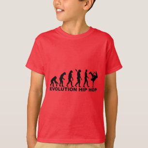 Camiseta Hip-hop de la evolución