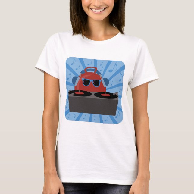 Camiseta Hip Hop Dj Bonza Personalizado Flashback Diseño (Anverso)