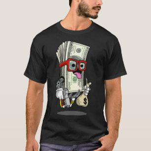 Camiseta Hip Hop Dope Swag Rap Lover Regalo Funny Cash Stac