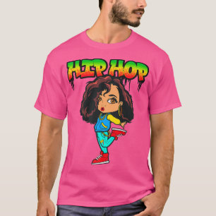 Camiseta Hip Hop es mi música Jam Rap bailando Melanin Brow