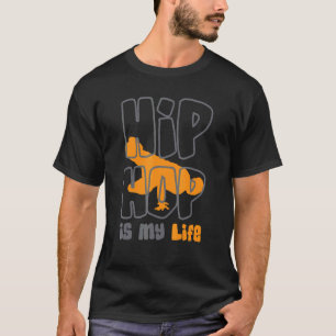 Camiseta Hip Hop es mi vida Hip Hop Sachen Rap Hip Hop Bre