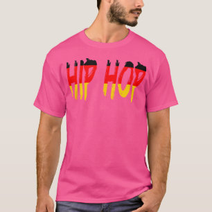 Camiseta Hip Hop Estilo Alemán