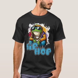 Camiseta Hip Hop Frog