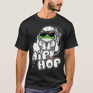 Camiseta Hip Hop Frog