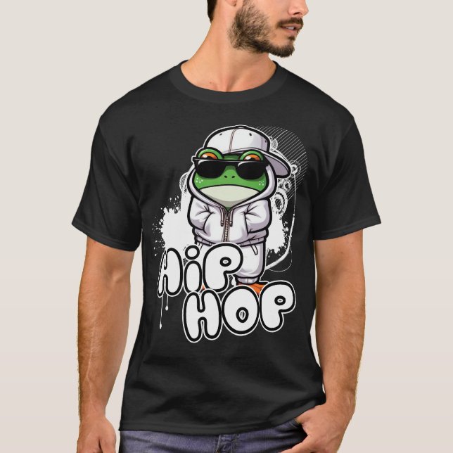 Camiseta Hip Hop Frog (Anverso)