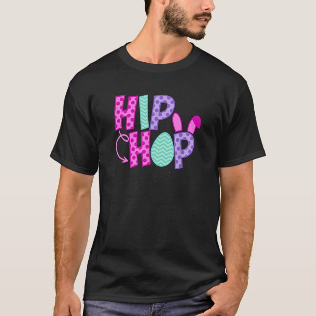 Camiseta HIP HOP Funny Easter Bunny Egg Quote Toddler Tween (Anverso)