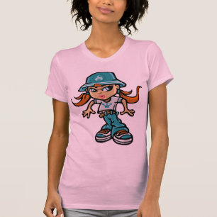Camiseta Hip-hop girl 2