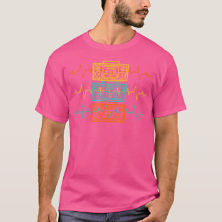 Camiseta Hip Hop Heartbeat Para El Baile De Los 90 Me Encan