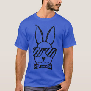 Camiseta Hip Hop Hipster Cute Semana Santa Bunny Vintage Ha