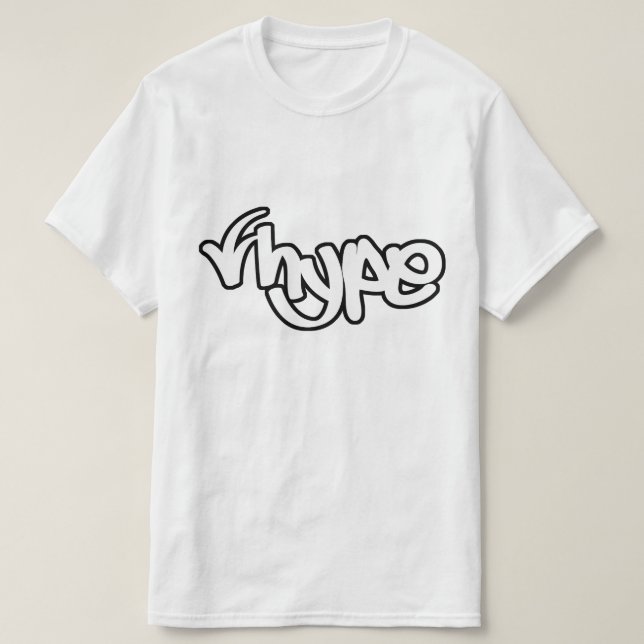 Camiseta Hip-Hop Hype (Diseño del anverso)