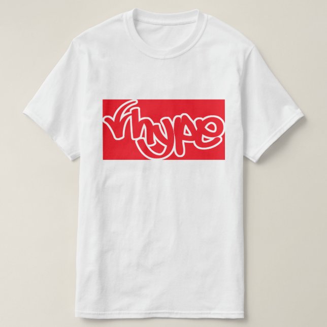 Camiseta Hip-Hop Hype (Diseño del anverso)