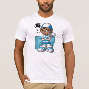 Camiseta Hip-hop kid and boom-caja
