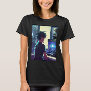 Camiseta Hip hop lo fi estética de chillhop para relajarse