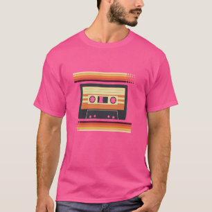 Camiseta Hip Hop Rap Mixtape Cassette DJ Retro 80s 90s