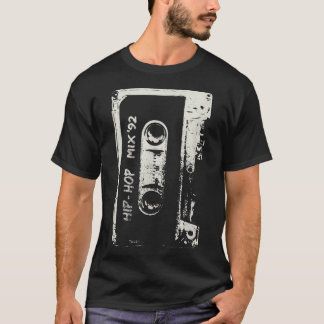 Camiseta Hip Hop Rap Mixtape Cassette DJ Retro 90