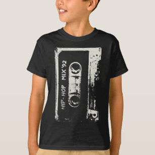Camiseta Hip Hop Rap Mixtape Cassette DJ Retro 90