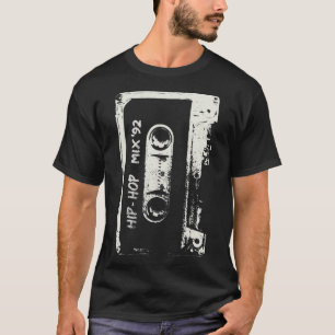 Camiseta Hip Hop Rap Mixtape Cassette DJ Retro 90