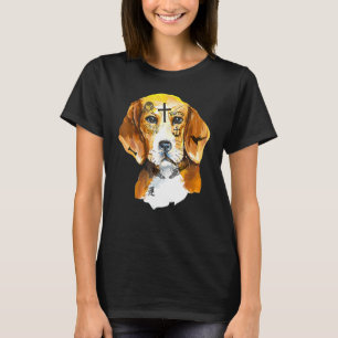 Camiseta Hip Hop Rap Music Tattoo I Love My Beagle Dog Face