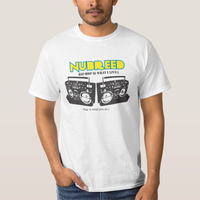 Camiseta Hip Hop real (Anverso)