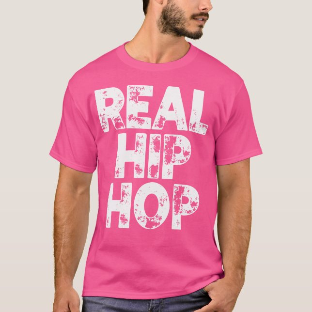 Camiseta Hip Hop Real (Anverso)