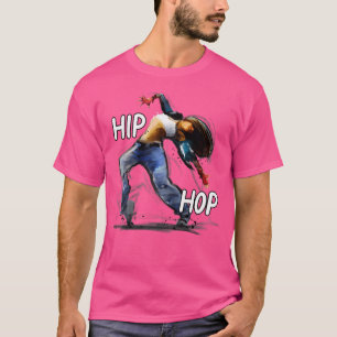 Camiseta Hip Hop. Regalo Para Mujeres Y Chicas Que Aman El 