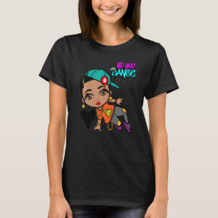 Camiseta Hip Hop Salto de Baile Danza Primavera Calle de Ve