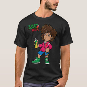 Camiseta Hip Hop Salto de Baile Danza Primavera Calle de Ve