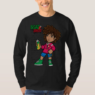 Camiseta Hip Hop Salto de Baile Danza Primavera Calle de Ve