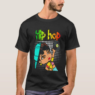 Camiseta Hip Hop Salto de Baile Danza Primavera Calle de Ve