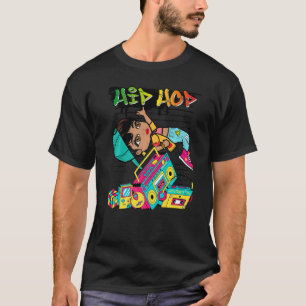 Camiseta Hip Hop Salto de Baile Danza Primavera Calle de Ve