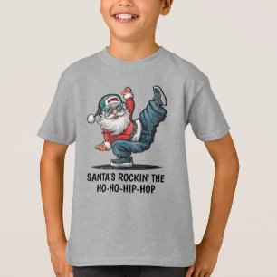 Camiseta Hip Hop Santa Claus
